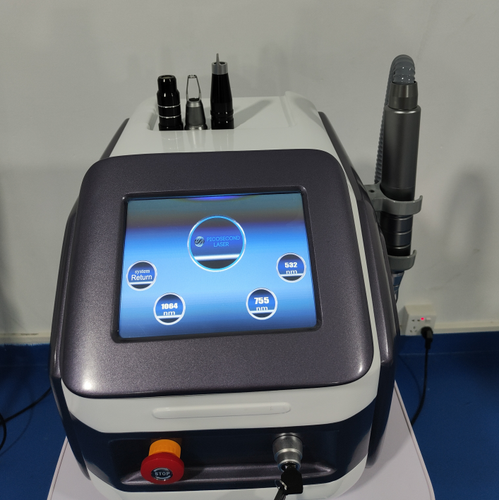 Laser Beauty Machine For Tattoo Removal Portable Pico Laser 755 1320 1064 532nm - Afbeelding 1 van 7