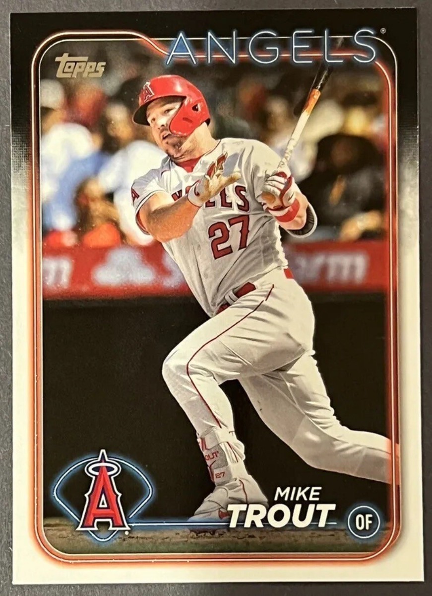 2024 Topps Series 1 #27 Mike Trout Los Angeles Angels | eBay