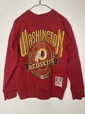 Vintage Nutmeg Mills Washington Redskins Sweatshirt Youth Size Medium