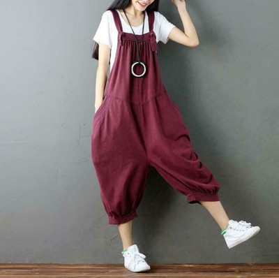 Dungarees Jumpsuit Denim Overalls Baggy 