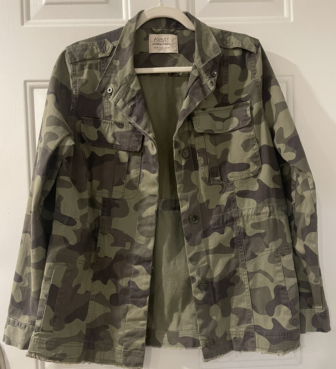 Womens Camo Jacket Size 