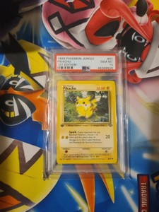 1999 Pokemon Jungle Pikachu 1st Edition PSA 10 | eBay