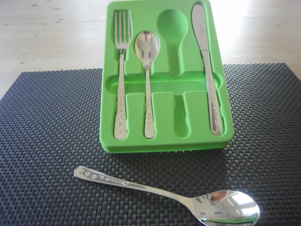 Kinderbesteck Kids Picard Besteck 4 tlg . Chromnickelstahl Art. Nr. 6171 Neu - Bild 2 von 4