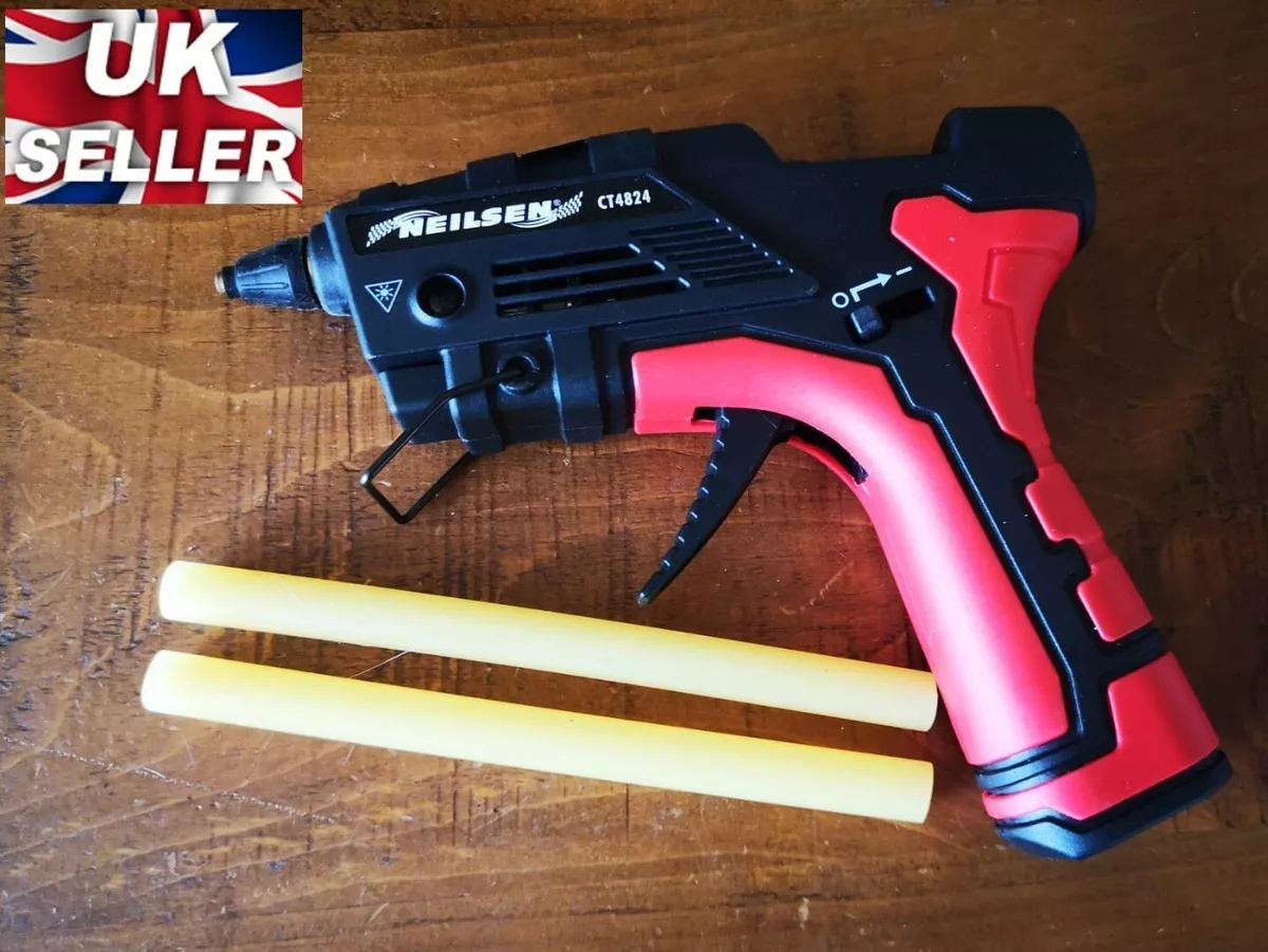 Gas Glue Gun. Lightweight Butane powered. Works 60 90minutes On