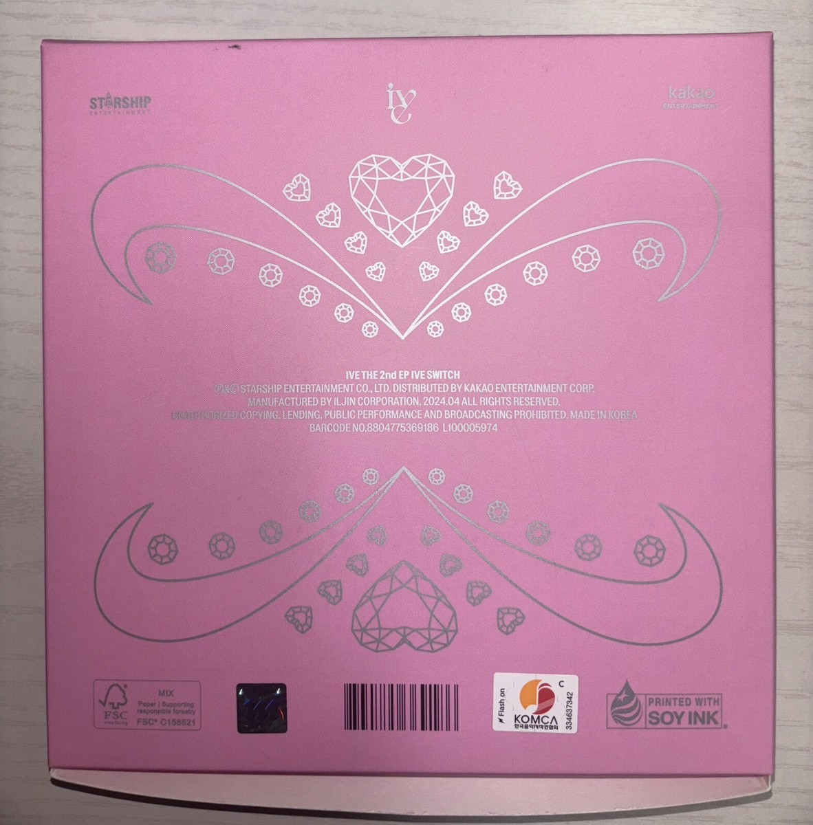 IVE [IVE SWITCH] All Members Autographed Signed Album | eBay