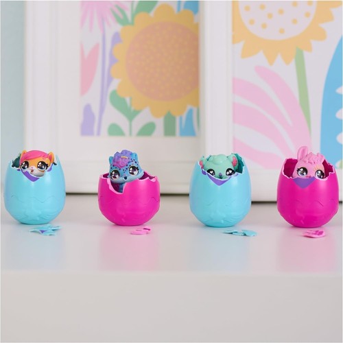 Hatchimals 30 minifigure mistero uova Ultimate Crack Set Hatch CollEGGtibles - Foto 2 di 10