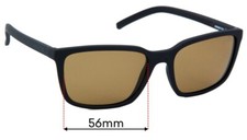 SFx Replacement Sunglass Lenses fits Arnette AN4311 - 56mm Wide