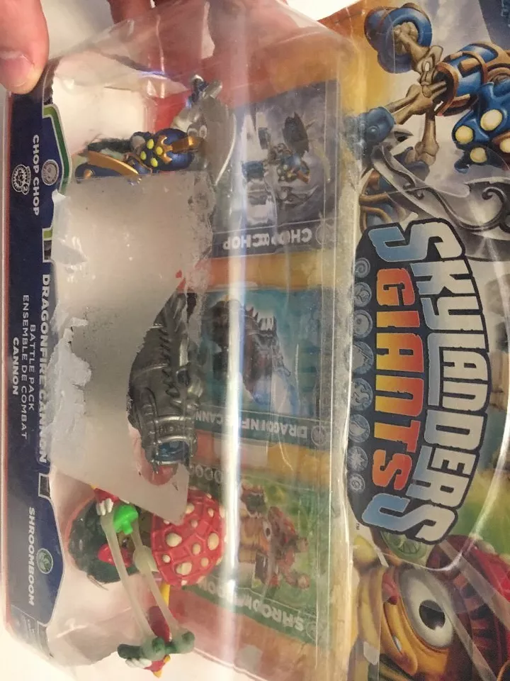 Activision Skylanders Giants Battle Pack Chop Chop Dragonfire Cannon Shroomboom - Imagem 3 de 4