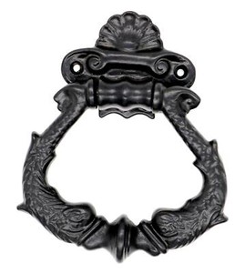 Cast Iron Door Knocker Medieval Victorian Style Front Decor  Hardware Accessory