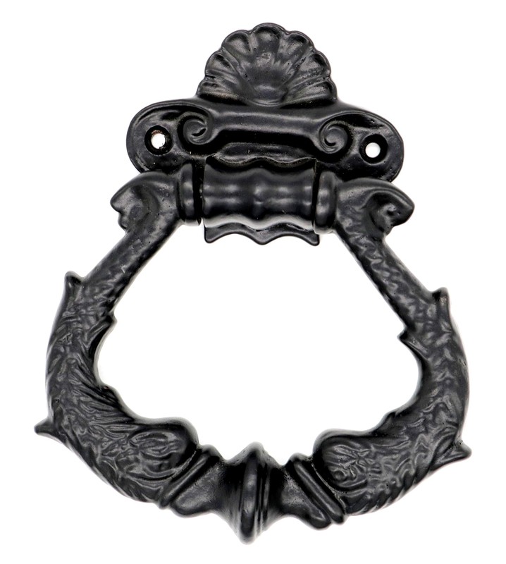 Cast Iron Door Knocker Medieval Victorian Style Front Decor  Hardware Accessory
