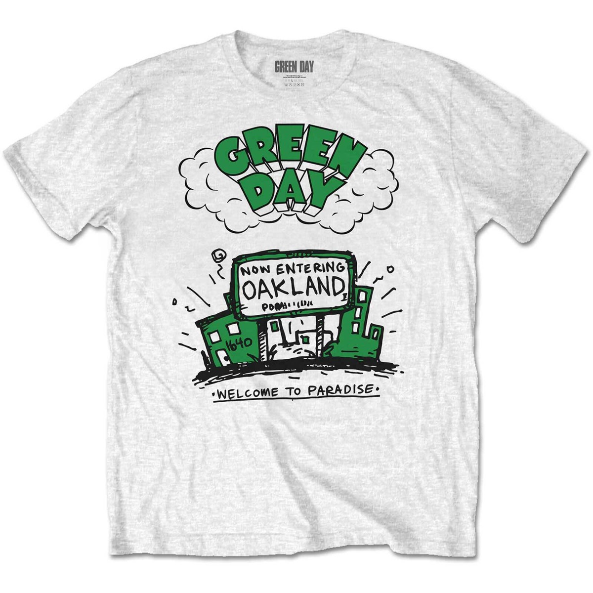 Green Day Wicked Youth Tシャツ XXL Wicked Youth 20th Anniversary Tee – Wicked the Musical Store