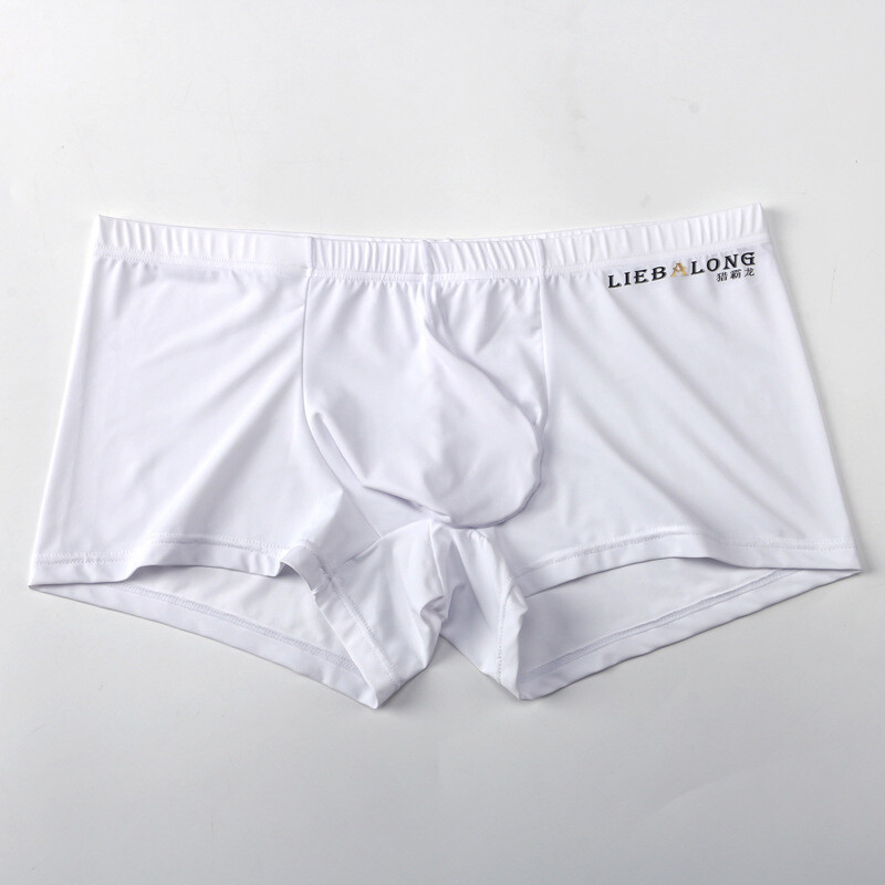 Men's Boxer Briefs Ice Silk Mesh Shorts Panties Knickers Underpants Breathable e Men's Boxer Briefs Ice Silk Mesh Shorts Panties Knickers Underpants Breathable e