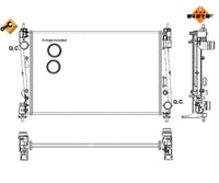KüHler, MotorküHlung Easy Fit Nrf 53017 FüR Fiat Punto