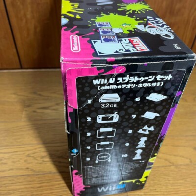 Wii U - さらに値下げ！！　Wii U　スプラトゥーンセット　amiibo付き！！ Amazon.com: Wii U Splatoon Set (with amiibo Callie and Marie)