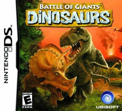 Battle of Giants Dinosaurs Nintendo DS excelente estado envío rápido - Imagen 1 de 1
