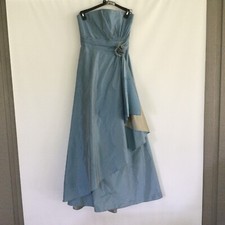 David's Bridal Strapless Bridesmaid Dress Size 8