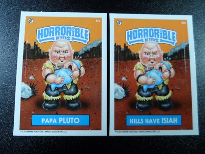 The Hills Have Eyes 1st Edition Horrorible Kids 2 Card Garbage