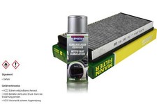 MANN-Innenraum-Filter+Klima-Reiniger für Porsche Boxster 986 987 911 Cabriolet