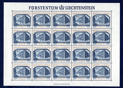 LIECHTENSTEIN 1978 C.E.P.T.   in minifoil MNH**
