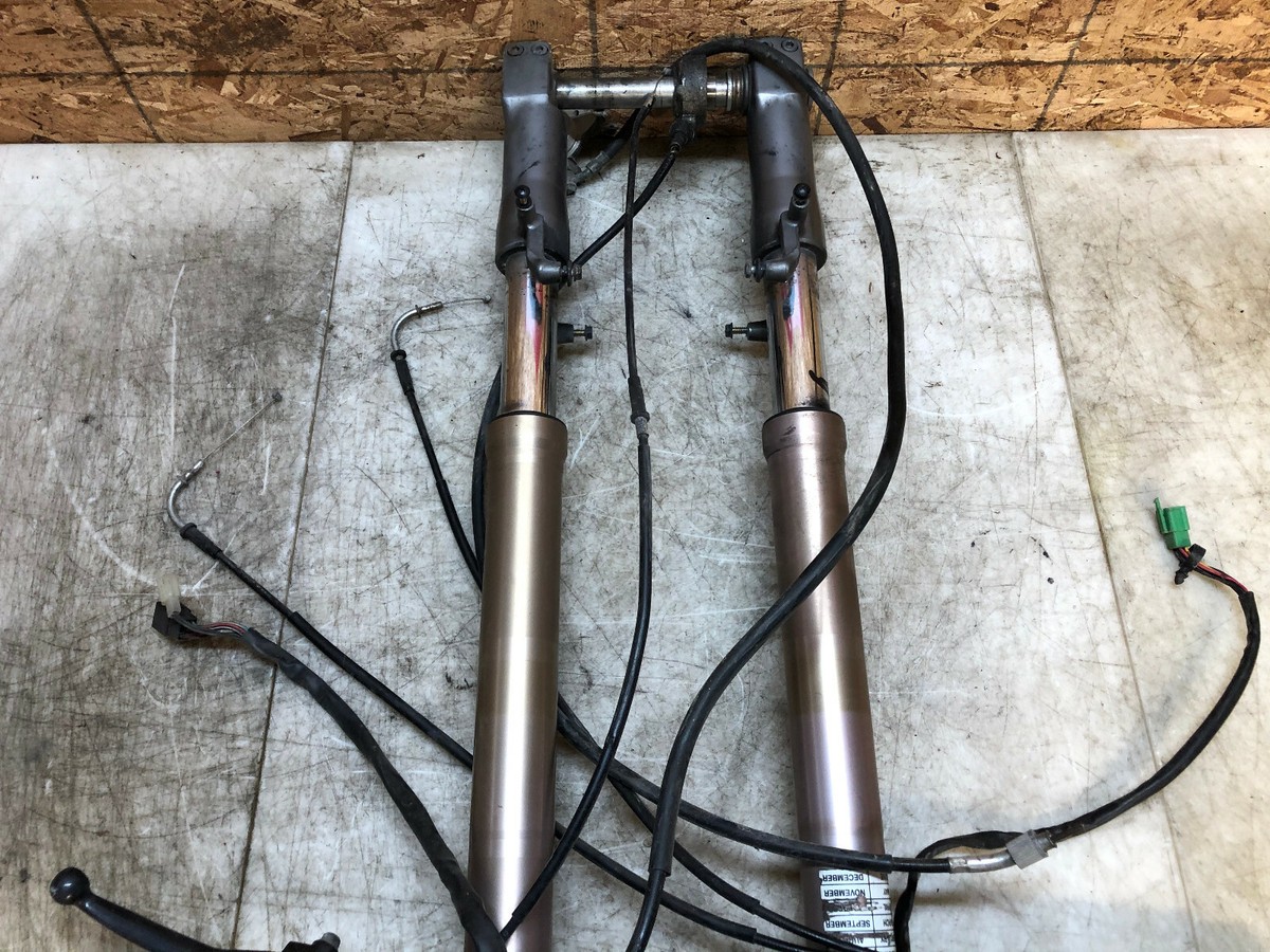 94 95 96 97 KAWASAKI NINJA ZX9-R ZX9R FRONT FORKS FRONT END 94 95 96 97 KAWASAKI NINJA ZX9-R ZX9R FRONT FORKS FRONT END