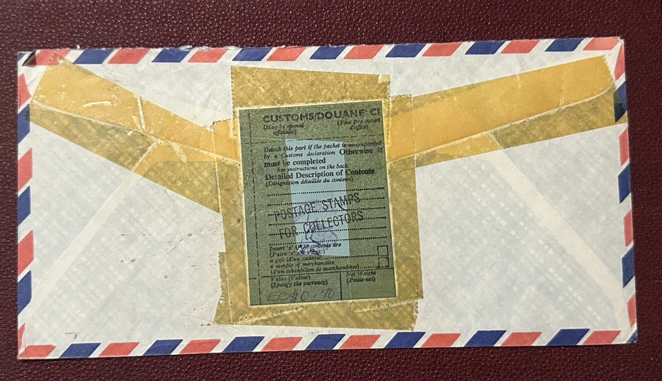 ST KITTS 1982 COVER BIRDS STAMP TO ENGLAND — 第 2/3 张图片