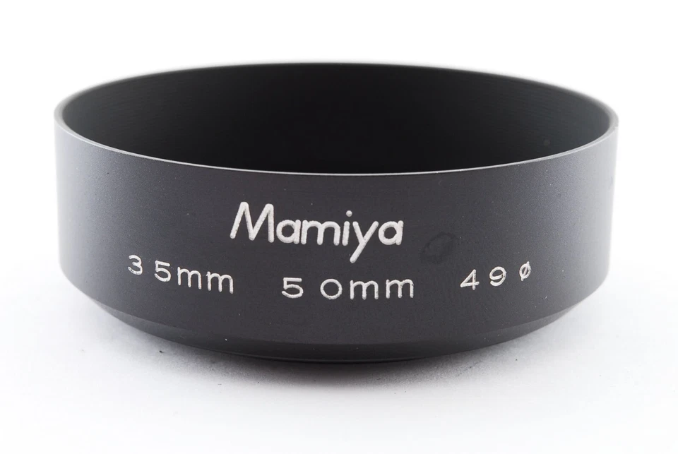 🚀🎁《TOP MINT in CASE BOX》Mamiya Lens Hood 49mm For 35mm And 50mm CS Lens JAPAN✈ - Image 2 of 4
