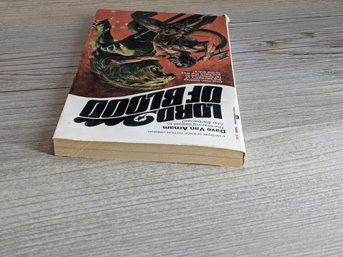 Lord of Blood David Van Arnam Paperback Lancer Book 1970 Magnum Science Fiction - Imagen 5 de 13