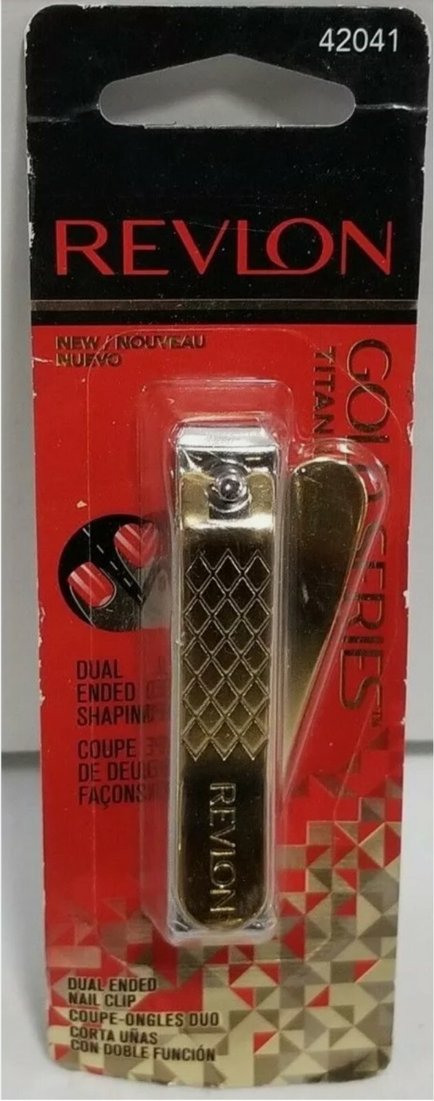 B2G1FREE Revlon Nail Clipper Mirror Tweezer Heavy Duty Toenail Nipper