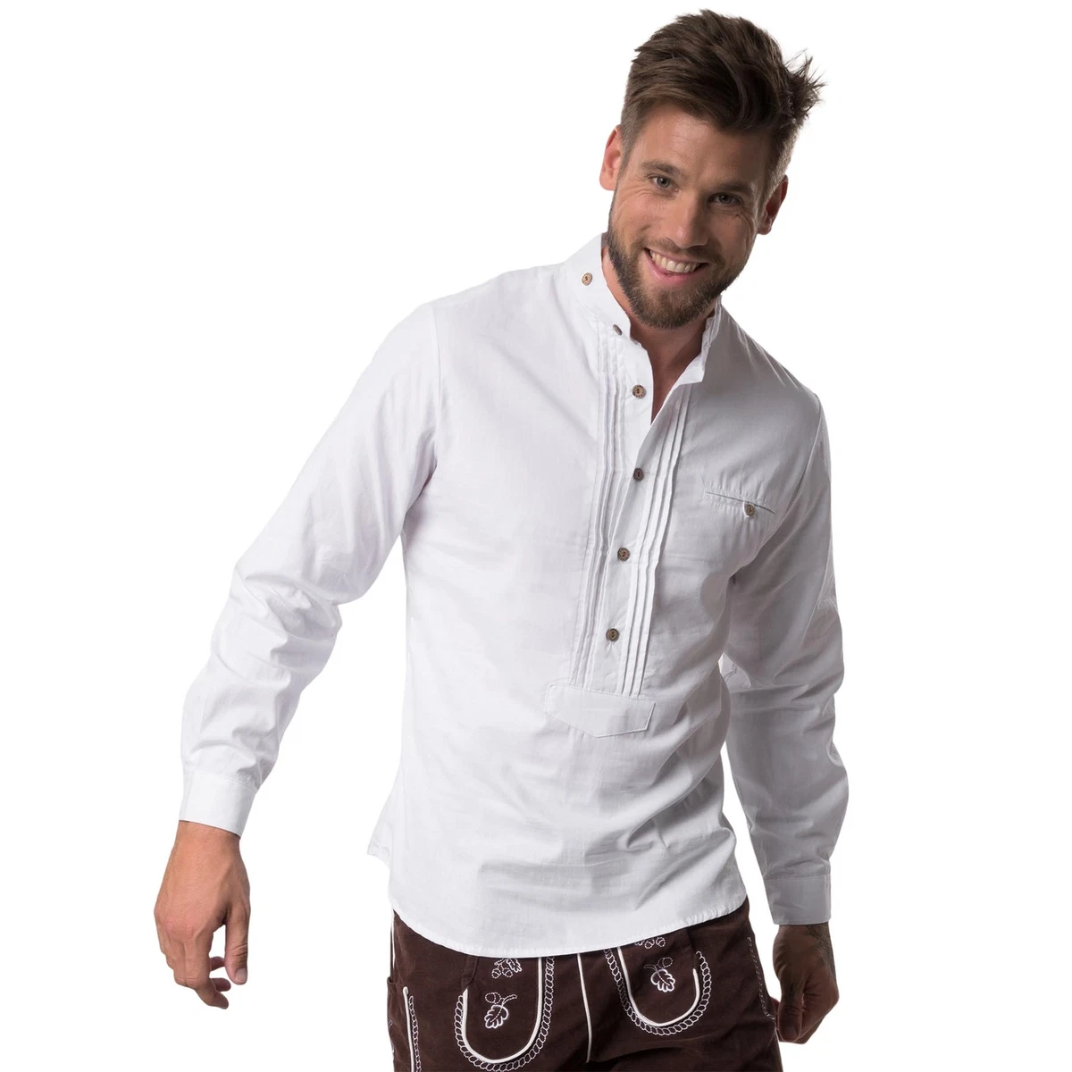 Camicia Da Uomo In Flanella A Quadri Scozzesi A Maniche Lunghe Con - Foto 13