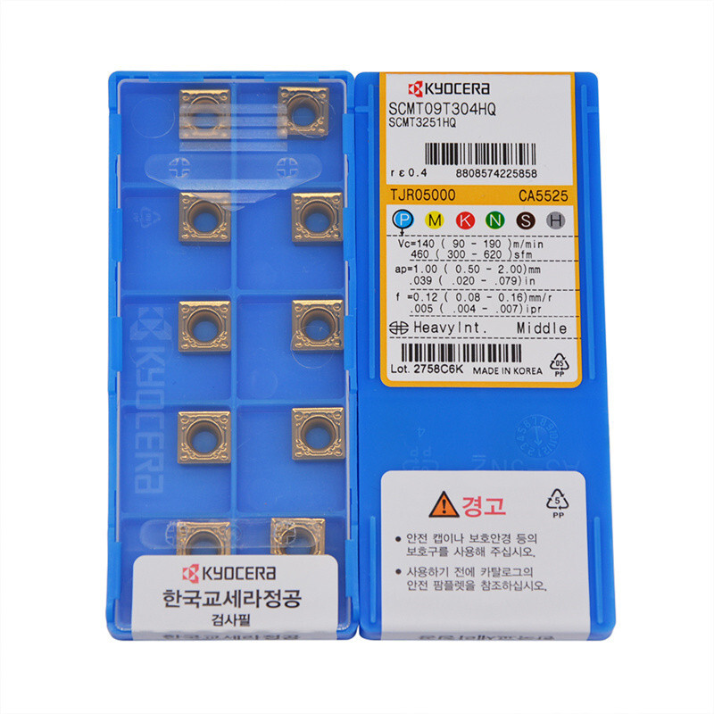 Kyocera SCMT3251HQ SCMT09T304HQ CA5525 CNC Carbide Insert 10pcs eBay
