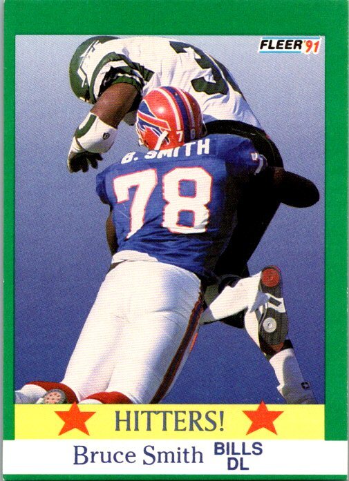 1991 Fleer Football Bruce Smith