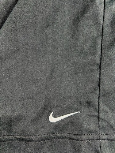 Pantaloncini Nike Golf Uomo Nero FIT DRY Flat Front Taglia XL Pantaloncini Casual con Cintura Grigio - Foto 3 di 10