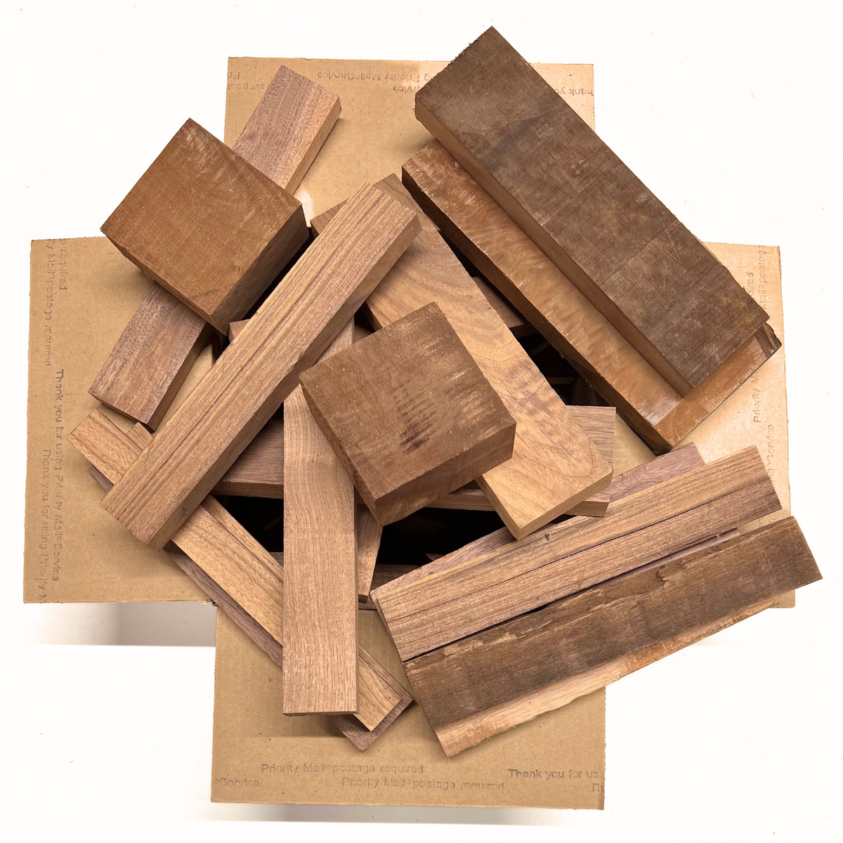 Near Me Thin Walnut Boards 1/2 X 8 X 24. Craft Lumber  5 Pack 650154