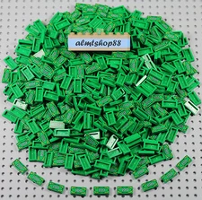 LEGO - 1x2 Tiles w/ 100 Dollar Bill Print Money Bank Green Back Minifigure City
