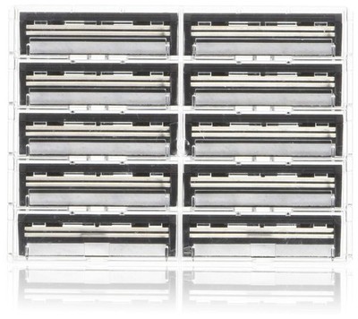 100 Personna Twin 2 ( TWIN II ) Razor blades - 10 Count (Pack of 10) 