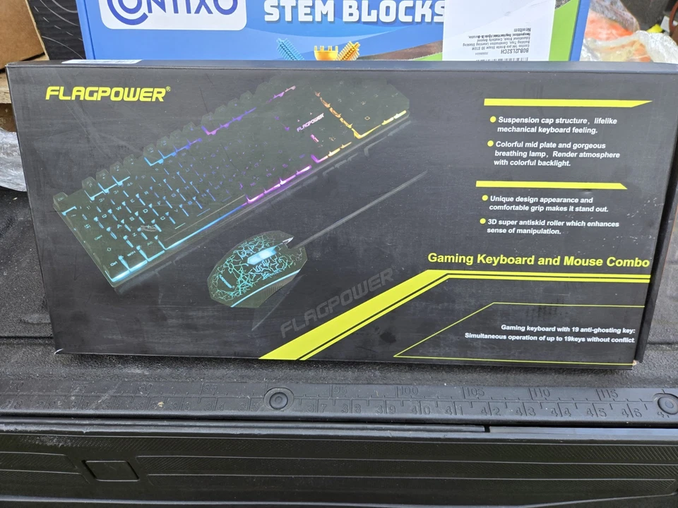 Flagpower RGB Gaming Keyboard and Mouse Set (USB Wired) - Image 3 of 3