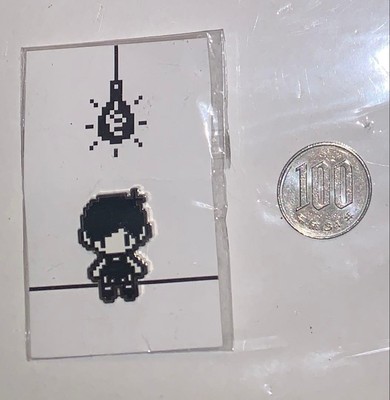 Omori Pixel Art Pin Badge Approx. 1.5cm