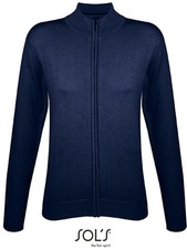 Zipped Knitted Cardigan Gordon Women | SOLs | 00550
