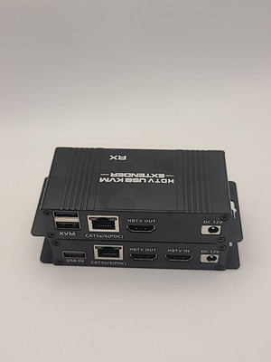 60M HDMI KVM Extender over Ethernet Cat5e/6 HDMI USB RJ45 Extender-No Powersuply