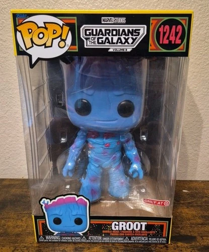 Funko Pop! Groot #1242 Guardians of the Galaxy Target Exclusive Jumbo 10 in