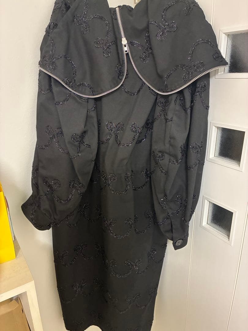 Simone Rocha Men Outwear Embroidered Coat Trench Rare Stylish 2024 Near Mint JPN image 2