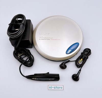 SONY WALKMAN CDウォークマン 　D-EJ775 シルバー SONY WALKMAN D-EJ775 Silver Portable CD Player G-Protection JP