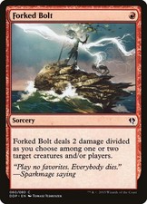 Forked Bolt [Duel Decks: Zendikar vs. Eldrazi] Magic MTG