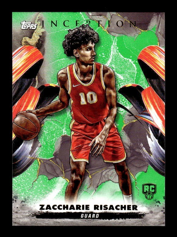 ZACCHARIE RISACHER 2024-25 TOPPS INCEPTION BASKETBALL #1 ROOKIE