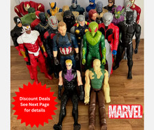 Marvel Action Figures Titan Hero Series Avengers Hasbro Collection 12"