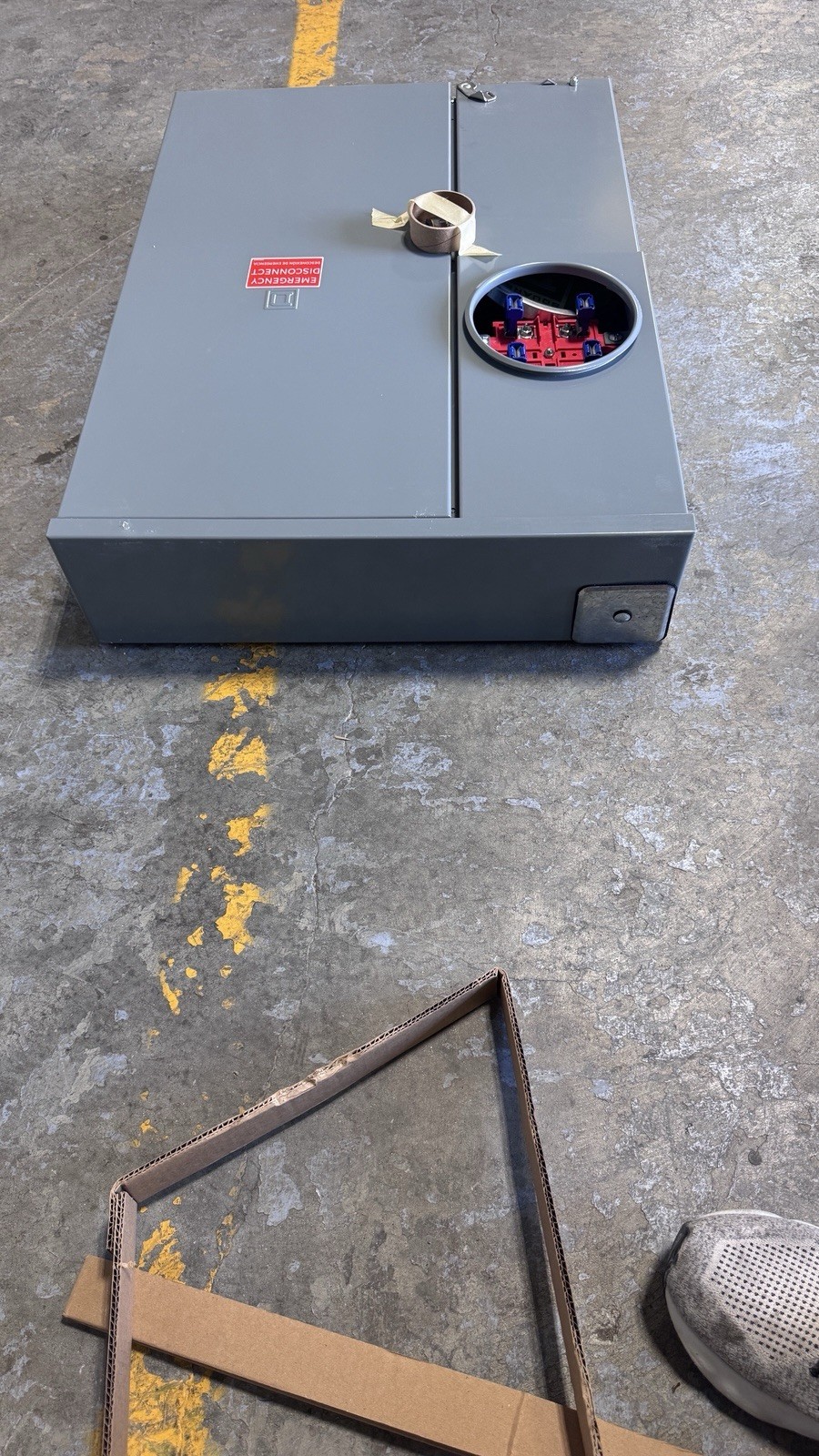 Square D SC12L200S Outdoor Meter Panel - MLO - Underground