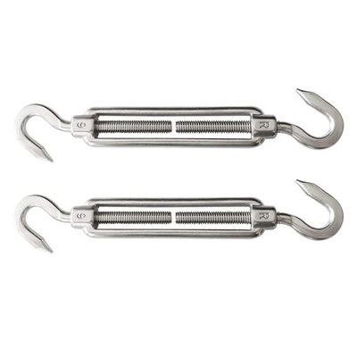 #ad #ad M6 Super Heavy Duty Stainless Steel 316 Hook to Hook Turnbuckle 2 Pieces 2PC ... $20.18