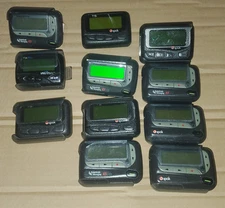 Lot of 11 American Messaging & Sun Telecom Spok Unication Pager Beeper System