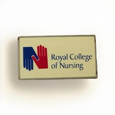 Vintage Royal College of Nursing Enamel Lapel Badge.Very Good Condition. A17 131