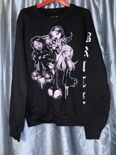 Bratz Black/Pink Sweatshirt Size Small Long Sleeve Graphic Print